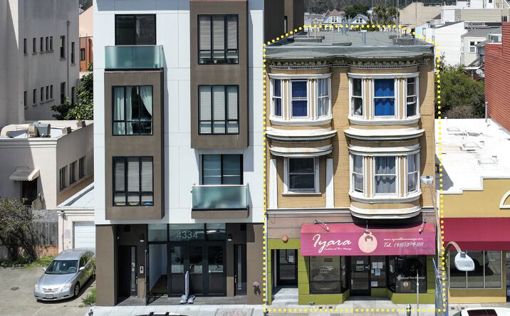 Pictures of Mixed Use, Multifamily property located at 4330 Geary Boulevard, San Francisco, CA 94118 for sales - image #1
