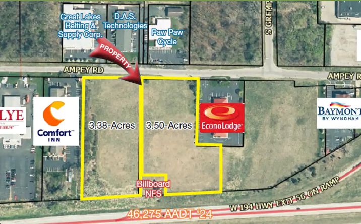 Pictures of Land property located at Ampey Rd 2, Paw Paw, MI 49079 for sales - image #1