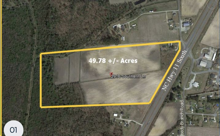 Pictures of Land property located at 2916 Southern Ln, Winterville, NC 28590 for sales - image #1