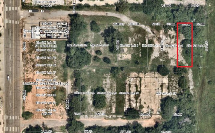 Pictures of Land property located at Lots 5&6 Block 3 at SW13th & Robinson Ave, Oklahoma City, OK 73109 for sales - image #1