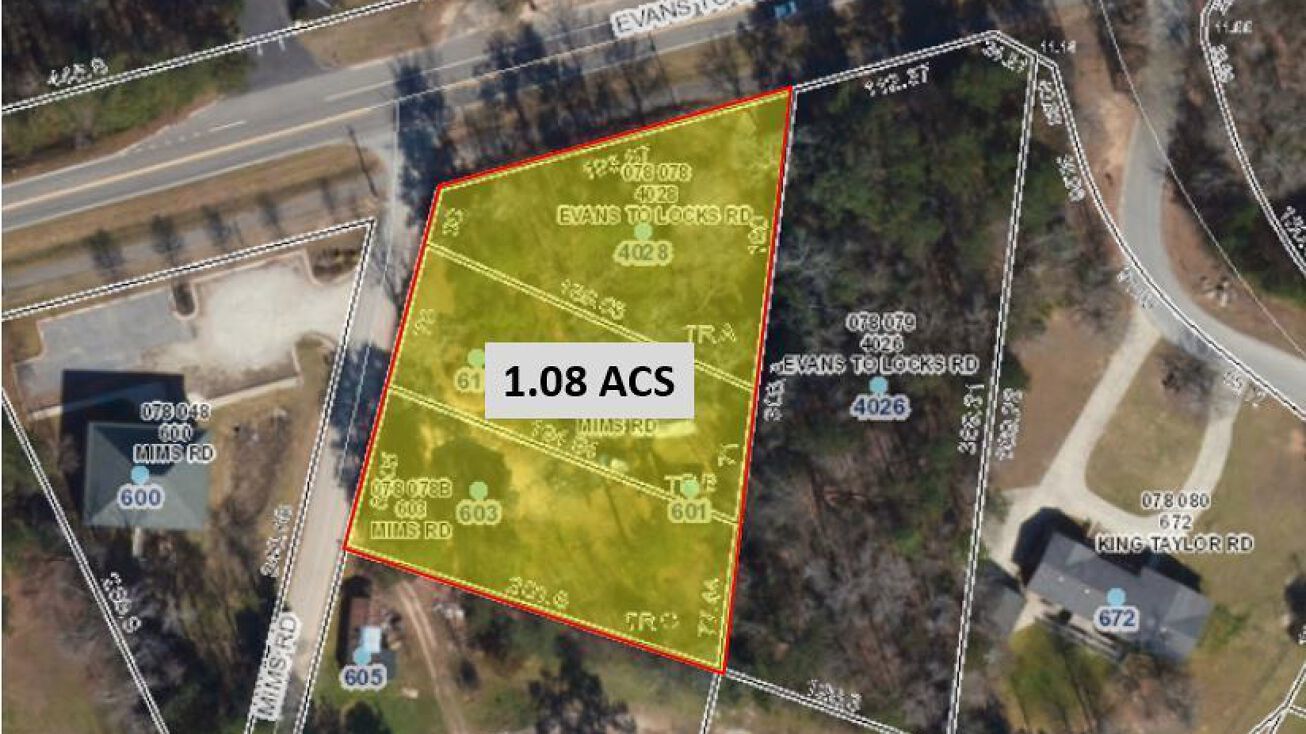 4028 Evans to Locks Road, Evans, GA 30809