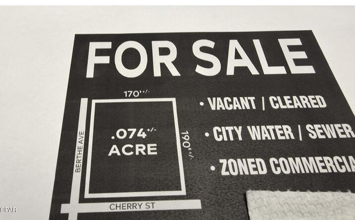 Pictures of Land property located at 118 N Berthe, Panama City, FL 32404 for sales - image #1