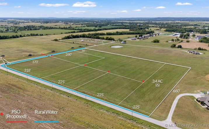 Pictures of Land property located at 2 N 435 Road, Adair, OK 74330 for sales - image #1