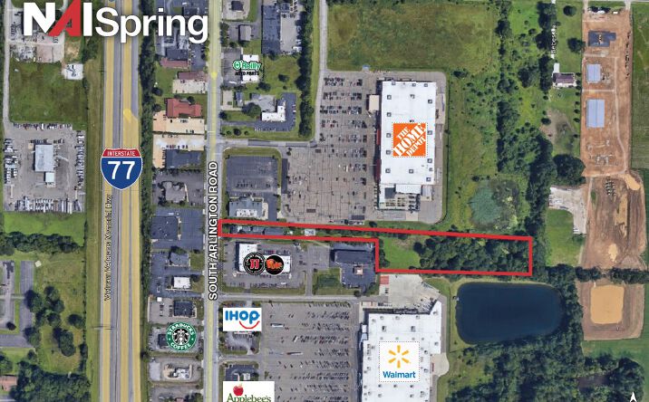 Pictures of Retail, Office, Mixed Use, Land property located at 2835 S Arlington Rd, Akron, OH 44312 for sales - image #1