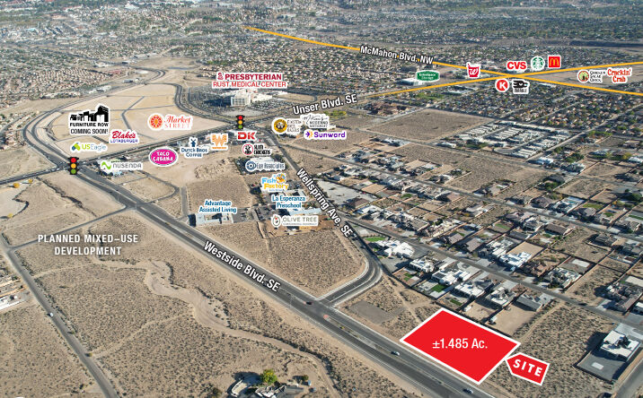 Pictures of Land property located at 1508 Wellspring Ave SE, Rio Rancho, NM 87124 for sales - image #1