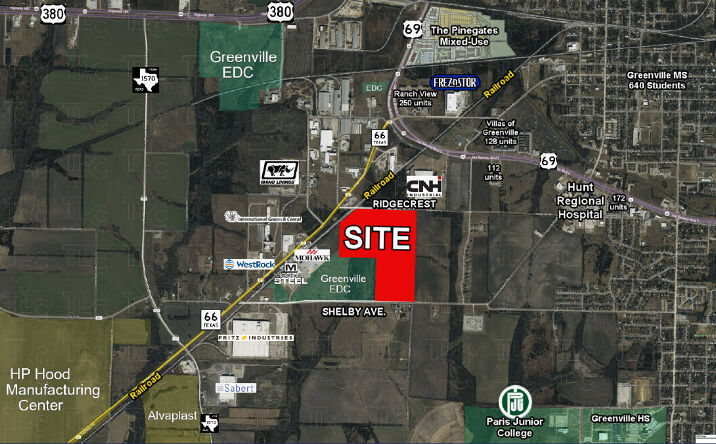 Pictures of Land property located at NEQ S.H. 66 & Shelby Ave., Greenville, TX 75402 for sales - image #1