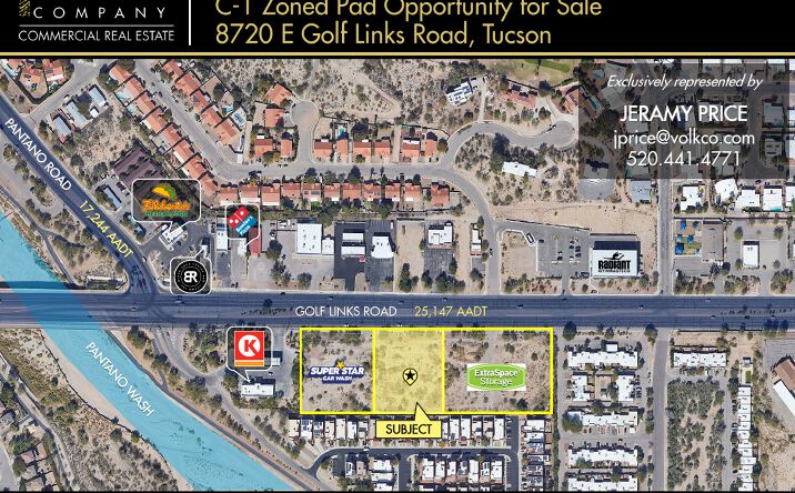 Pictures of Land property located at 8720 E Golf Links Rd, Tucson, AZ 85730 for sales - image #1