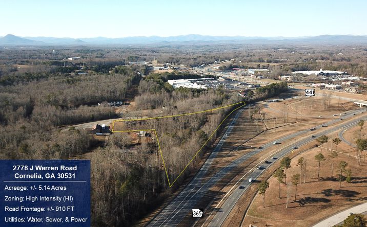 Pictures of Land property located at 2778 J Warren Rd, Cornelia, GA 30531 for sales - image #1