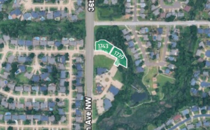 Pictures of Land, Office property located at 1739 and 1743 36th Ave NW, Norman, OK 73072 for sales - image #1