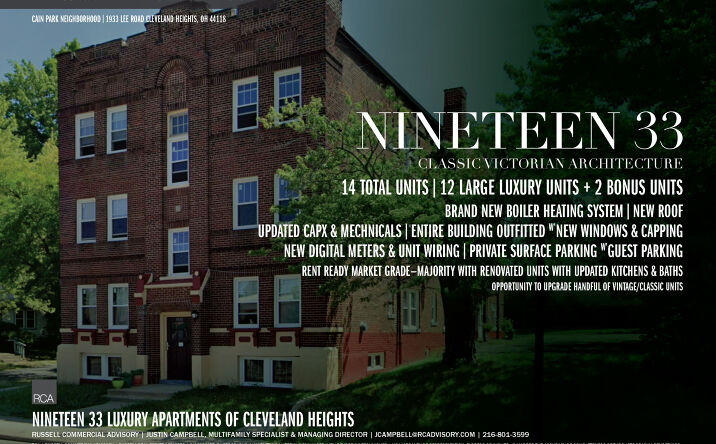 Pictures of Multifamily property located at 1933 Lee Rd, Cleveland Heights, OH 44118 for sales - image #1
