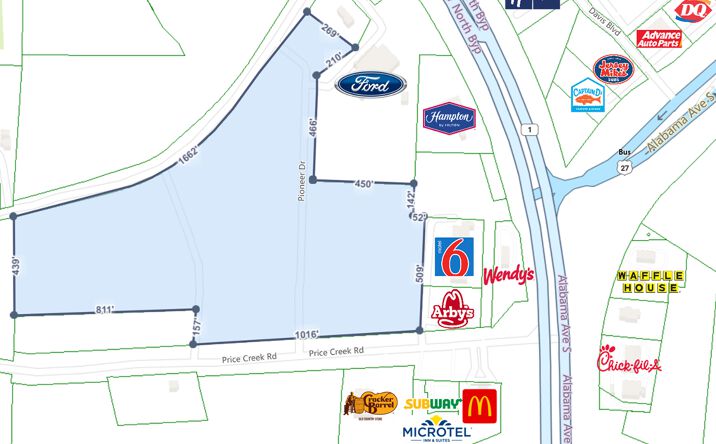 Pictures of Land property located at Pioneer Dr, Bremen, GA 30110 for sales - image #1
