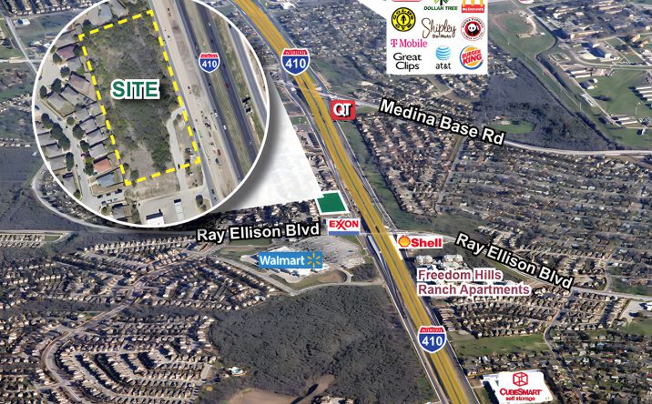 Pictures of Land property located at SW Loop 410, San Antonio, TX 78227 for sales - image #1