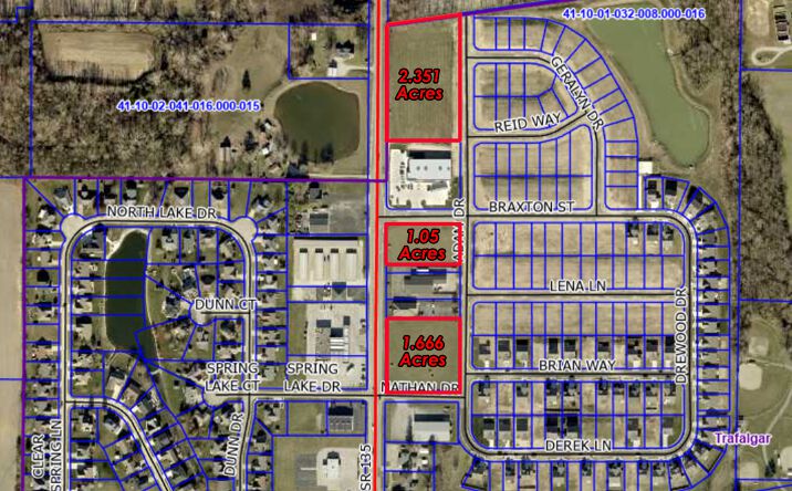 Pictures of Land property located at SR 135 Trafalgar, Trafalgar, IN 46181 for sales - image #1