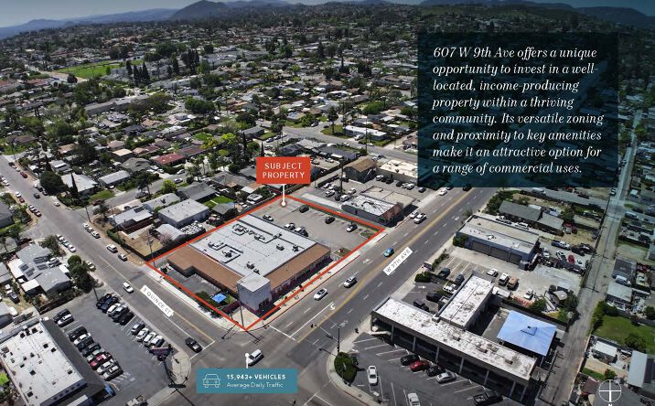 Pictures of Retail property located at 607 W 9th Ave, Escondido, CA 92025 for sales - image #1