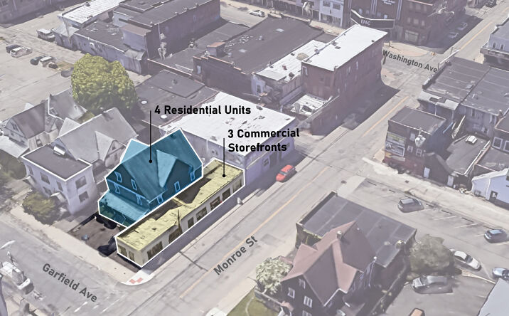 Pictures of Multifamily, Mixed Use property located at 100 Garfield Ave, Endicott, NY 13760 for sales - image #1