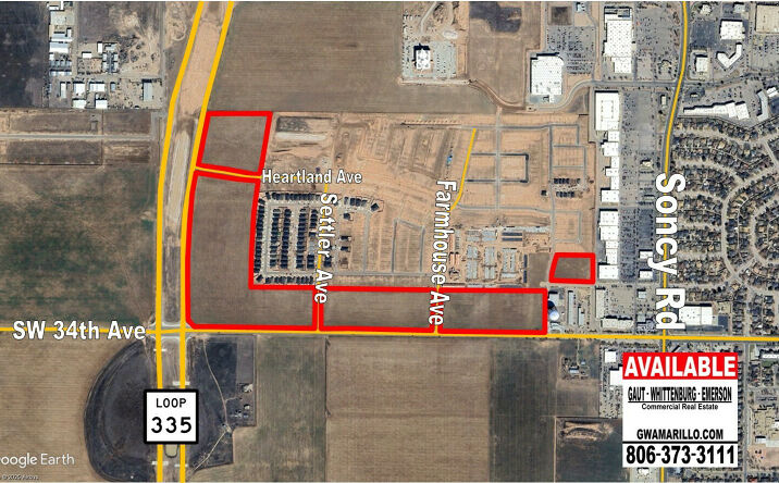 Pictures of Land property located at SW 34th Ave & Loop 335, Amarillo, TX 79119 for sales - image #1