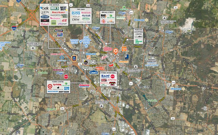 Pictures of Retail property located at 819 Memorial Blvd, Murfreesboro, TN 37129 for sales - image #1