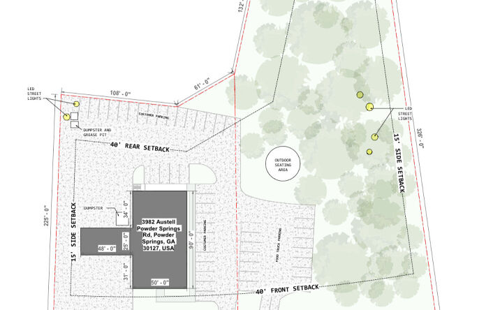 Pictures of Land property located at 3980 Austell Powder Springs Rd, Powder Springs, GA 30127 for sales - image #1