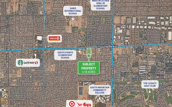 Pictures of Land property located at 2125 E Southern Ave, Phoenix, AZ 85040 for sales - image #1