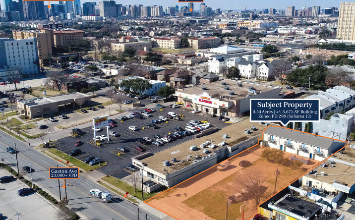 Pictures of Mixed Use, Multifamily, Office, Retail property located at 4211 Gaston Ave, Dallas, TX 75246 for sales - image #1