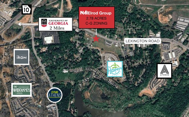 Pictures of Land property located at 1934 Lexington Road, Athens, GA 30605 for sales - image #1