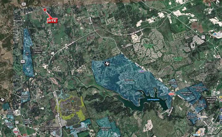 Pictures of Land property located at Sec of CR 255 & CR 254, Georgetown, TX 78633 for sales - image #1