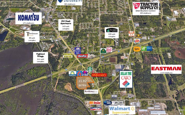 Pictures of Land property located at 3609 Estes Parkway, Longview, TX 75603 for sales - image #1