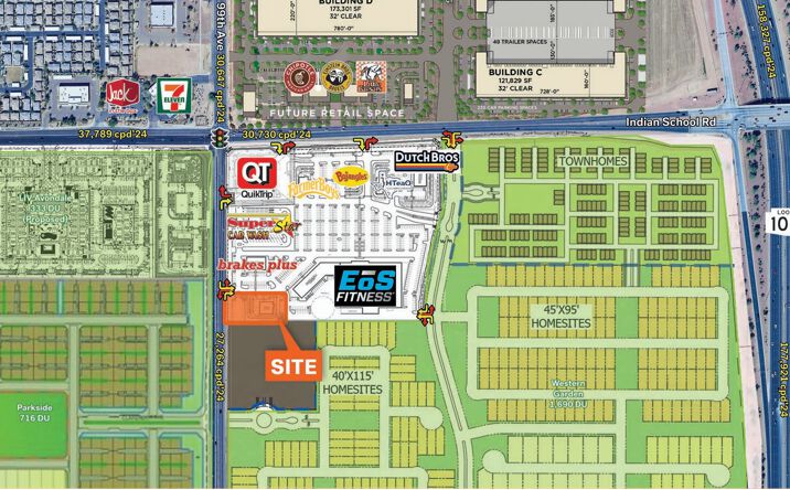Pictures of Land property located at 99th Ave & Indian School, PHOENIX, AZ 85037 for sales - image #1