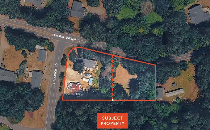 Pictures of Land property located at 6104 & 6118 Sehmel Dr, Gig Harbor, WA 98332 for sales - image #1