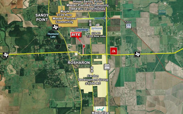 Pictures of Land property located at FM 1462 West of SH-288, Rosharon, TX 77583 for sales - image #1