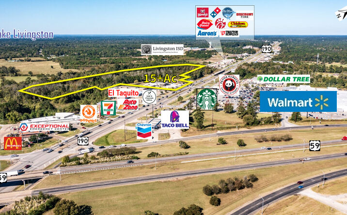 Pictures of Hospitality, Land, Mixed Use, Retail, Special Purpose property located at 1617 W Church st, Livingston, TX 77351 for sales - image #1