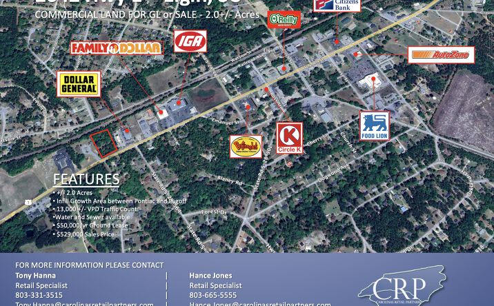Pictures of Land property located at 2642 U.S. Rte 1, Elgin, SC 29045 for sales - image #1