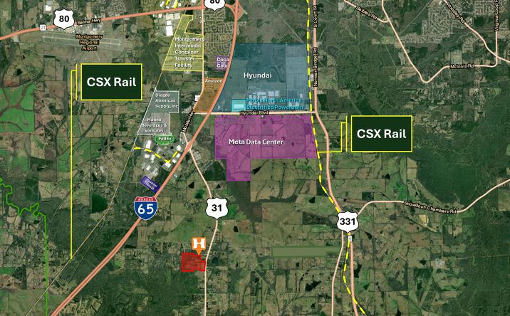 Pictures of Land property located at 9712 Us Highway 31, Hope Hull, AL 36043 for sales - image #1