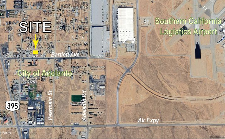 Pictures of Land property located at Hardy & Baldwin St (SE corner), Adelanto, CA 92301 for sales - image #1