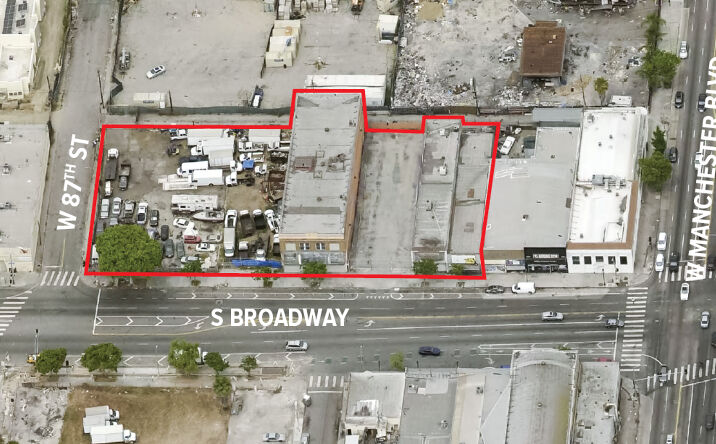 Pictures of Land property located at 8613-8659 S Broadway, Los Angeles, CA 90003 for sales - image #1