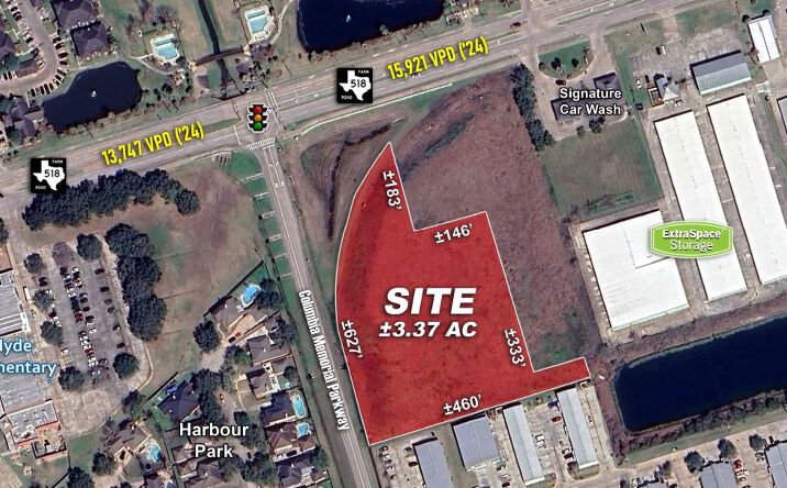 Pictures of Land property located at 531 Columbia Memorial Pkwy, League City, TX 77573 for sales - image #1