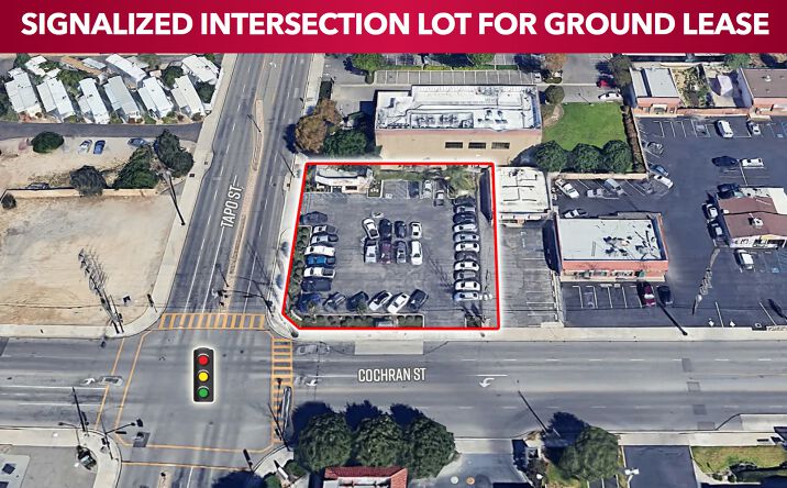 Pictures of Land property located at 2430 Tapo St, Simi Valley, CA 93063 for sales - image #1