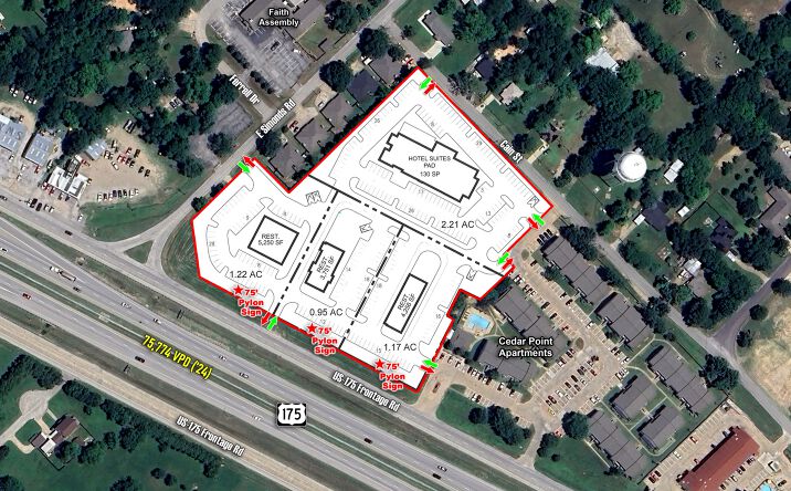 Pictures of Land property located at NEC of US Hwy 175 & E Simonds Rd, Seagoville, TX 75159 for sales - image #1