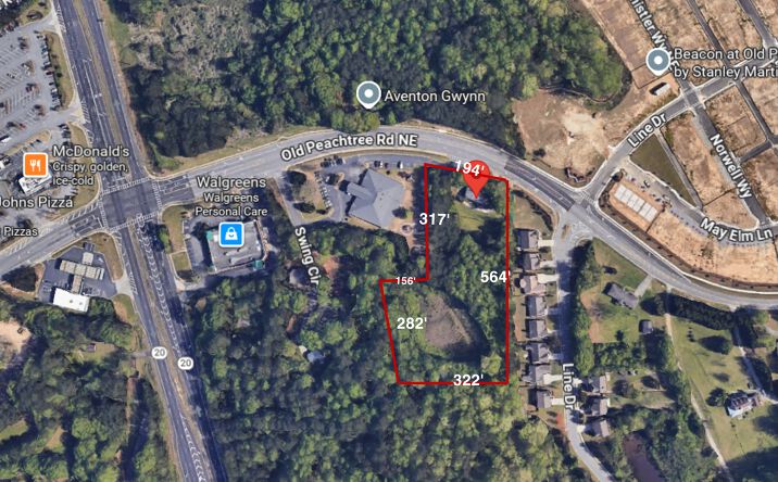 Pictures of Land property located at 1225 Old Peachtree Rd NE, Lawrenceville, GA 30043 for sales - image #1