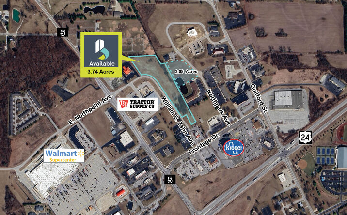 Pictures of Retail, Office, Land property located at E Northpoint Ave, Huntington, IN 46750 for sales - image #1
