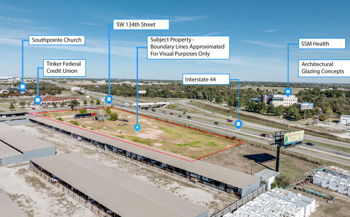 Pictures of Land property located at 4136 SW 134th St, Oklahoma City, OK 73173 for sales - image #1