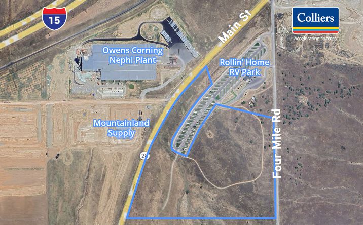 Pictures of Land, Mixed Use property located at 2988 Four Mile Rd, Nephi, UT 84648 for sales - image #1