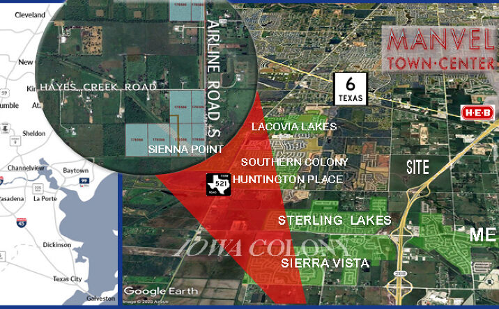 Pictures of Land property located at County Rd 48, Pearland, TX 77584 for sales - image #1