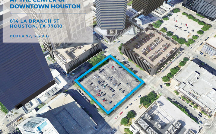Pictures of Land property located at 814 La Branch St, Houston, TX 77010 for sales - image #1