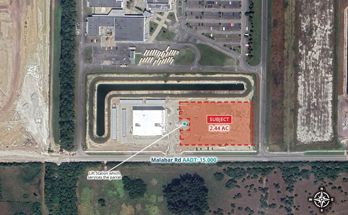 Pictures of Land property located at 2351 Malabar Rd SW, Palm Bay, FL 32907 for sales - image #1