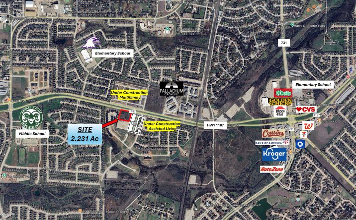Pictures of Land property located at 1001 FM 1187, Crowley, TX 76036 for sales - image #1