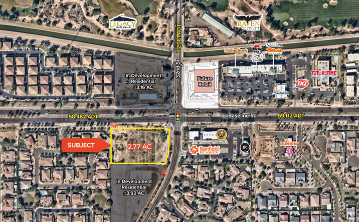 Pictures of Land property located at 3201 E Baseline Rd, Phoenix, AZ 85042 for sales - image #1