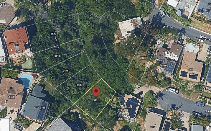 Pictures of Land property located at 2415 Aster St, San Diego, CA 92109 for sales - image #1
