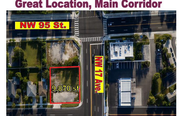 Pictures of Land property located at 9400 NW 17th Ave, Miami, FL 33147 for sales - image #1