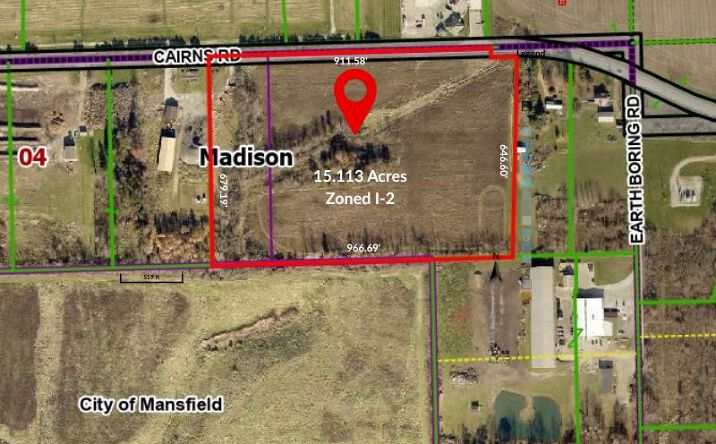 Pictures of Industrial, Land property located at 395 Cairns Rd, Mansfield, OH 44903 for sales - image #1